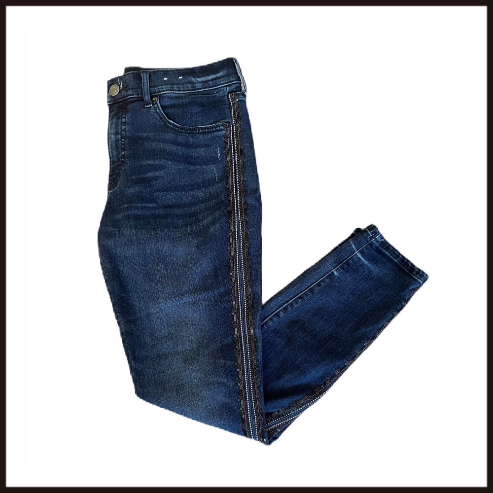 EXPRESS Ankle Mid Rise Jeans Sz 10R